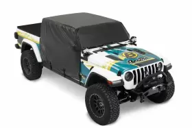 81050-01 Bestop 81050 01 All Weather Trail Cover 20 21 Gladiator Black