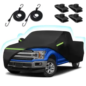 Cd-xc0718 Beterny Car Cover For Ford F150 Super Crew Cab 5.5ft Bed 6 Layers Waterproof All Wea