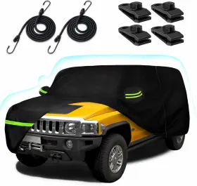 Cx-sl006 Beterny 6 Layers Car Cover For Hummer H3 Suv 2006-2010 210t Waterproof Sun Rain Uv D