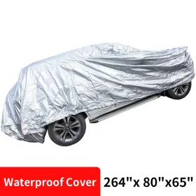 0cbdu1 Bfo Universal Outdoor Full Car Cover Waterproof Sun Rain Heat Resistant For Pickup