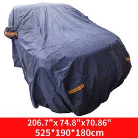 Bfo 4ejmy6 Universal 206.7 Inch X 74.8 70.86 Full Car Cover Dust Rain Resistant