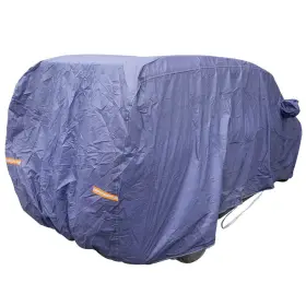 56wdzu Bfo Blue Full Car Cover Foldable Heat Rain Protection 206.7 Inch X 74.8 70.86