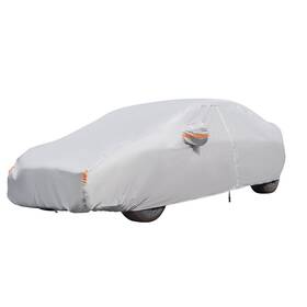 Bfo Bceph2 Outdoor Full Car Cover Waterproof Sun Rain Snow Fit For 15-16ft Auto Sedan