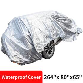 Bfo E9u8co Outdoor Anti-scratch Full Car Cover Dust Rain Heat Protection Waterproof