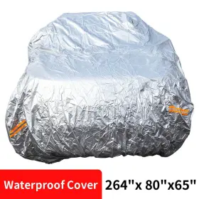 U8l0so Bfo Outdoor Full Car Cover Waterproof Sun Rain Heat Resistant For Pickup New