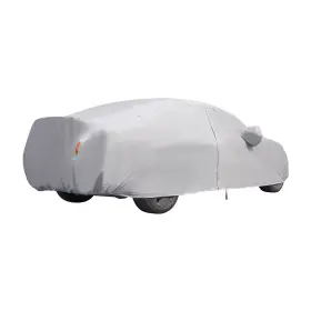 Xd7wgn Bfo 1pc Gray Outdoor Car Cover Protection Fit For 15-16ft Auto Sedan Protect