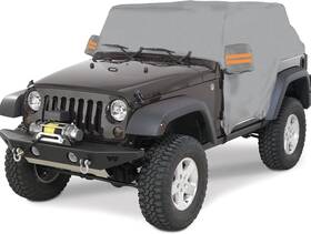 Big Ant 07-jpbz-2d-fba Wrangler Cab Cover For 19872023 Jeep Jk Jku Jl Jlu 2 Door Half Car Cove