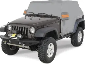 07-jpbz-2d-fba Big Ant Wrangler Cab Cover For 19872023 Jeep Jk Jku Jl Jlu 2 Door Half Car Cove
