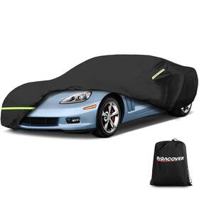 Bigacover Xb019-2 For C6 Corvette Full Car Cover Waterproof Outdoor Covers Windproof Heavy