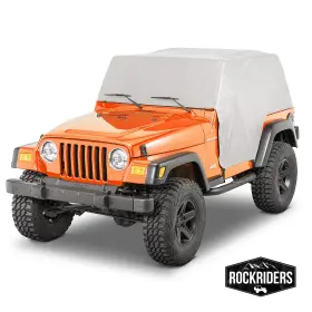 1161 Brand Name Top Off Custom Insulated Cab Trail 3 Layer Cover For 1992-2006 Jeep Wrangler