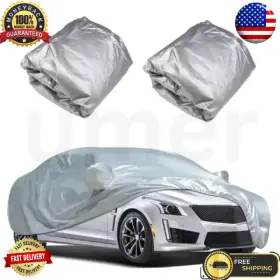 Branded 723044279453 Full Car Cover Waterproof Sun Uv Snow Dust Rain Resistant Protection Size Xl