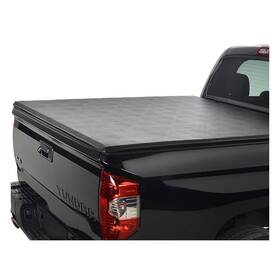 Brisunshine Omnjsn4alkn Soft Top Roll-up Vinyl Tonneau Cover Black Clamp On Lock Mount Truck Bed