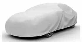14ft2 Budge 018397761022 Lite Car Cover Scratch Resistant Breathable Gray Size 2 Up To Inch