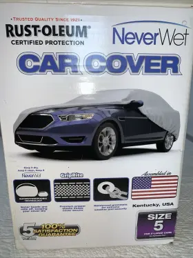 Budge 018397798059 Rust-oleum Car Cover Fits Classics Incl. Lincoln Town 1978 Waterproof