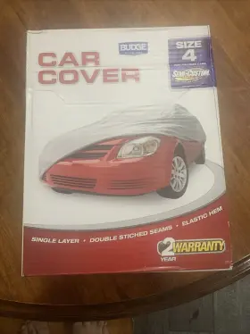 730-3987 Budge B-4 Car Cover Size 4 Nib