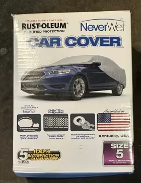 Budge Industries 920391585736 Car Cover Rust-oleum 100% Original / Waterproof Outdoor Protection