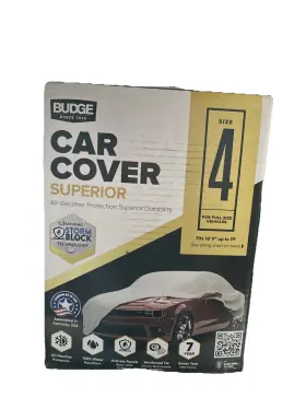 Ssb4 Budge Nw4/ssb4 Car Cover Size 4 - Full Vehicles All Weather Protection Made By