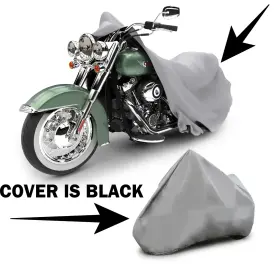 Ssbmc6 Budge Nwmc-6/ Stormblock Motorcycle Cover Waterproof Outdoor Protection Gray 114x44x44