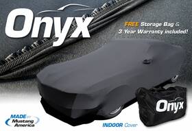 Ca Ma60028 Mustang America Onyx Car Cover 1999-04 Lycra Spandex Indoor Lightweight