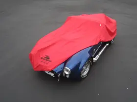 58vettepr California Car Cover 1958-1962 Chevrolet Corvette Custom Fit Red Superweave Outdoor