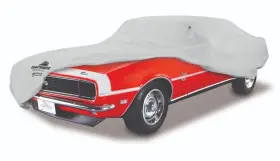 65impalapd California Car Cover 1965-1972 Chevrolet Impala Custom Fit Gray Cotton Softweave Indoor