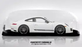Cc16f Carcapsule 16ft Indoor Car Cover 192 Inch X78 X68 0.30 Mm Clear Pvc Top