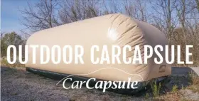Cco10f Carcapsule For Outdoor Use 10ft Car Cover Bubble 120 Inch X72 Capsule