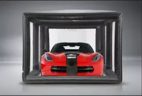 Ccsh18cf1 Carcapsule Cf1 Showcase 18 Foot Ft Indoor Cover Bubble Room Car Garage