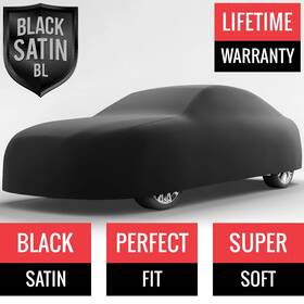 Carcover.com 4bl991266750 New Back Satin Bl - Indoor Black Car Cover 4-door Sedan Two Available