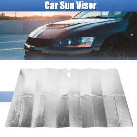 Carpopart 734301081283 Car Sun Shade Front Windshield Interior Anti-uv Against Heat Rays 150x90cm