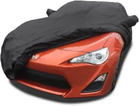 50063-frs Carscover Custom Fit 2013-2025 Scion Fr-s Toyota 86/gr86 Black Car Cover