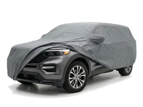 60096 Carscover Custom Fit Car Cover For 2012-2026 Ford Explorer Suv Gray Covers
