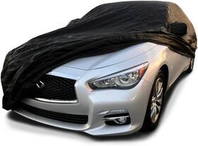 Carscover Q50-58 Custom Fit Car Cover For 2014-2024 Infiniti Q50 Black Covers