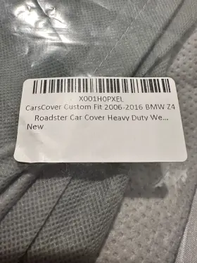 X001hopxel Carscover Custom Fit 2006-2016 Bmw Z4 Roadster Car Cover Heavy Duty