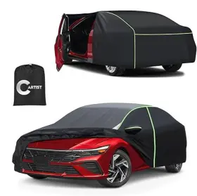 Car0179  Cartist 420d Hyundai Elantra 2000-26 All Weather Car Cover Waterproof Zipper Reflective