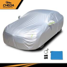 Cheda Gpl625424 Fits Sedan Full Car Cover Waterproof Protection Anti-uv Rain Snow Anti Scratch