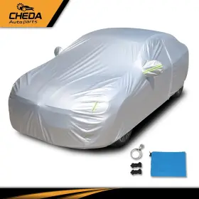 Gpl625424 Cheda Fits Sedan Full Car Cover Waterproof Protection Anti-uv Rain Snow Anti Scratch