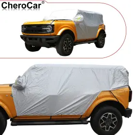 Cherocar20220917a3401 Cherocar Car Cover Uv Sun Dust Rain Snow Protective For Ford Bronco 2021-2024 4door