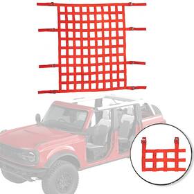 Cherocar Cherocar2026060535 Car Top Roof Hammock Mesh Cargo Net For Ford Bronco 2021-25 Exterior Accessories