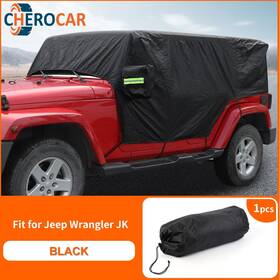 Cherocar Cherocar25061147qw12511fw Waterproof Snow Rain Uv Protect Cover For Jeep Wrangler Jk Jl 2007 Accessories