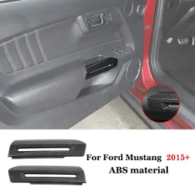 Meg2026020706 Cherocar Interior Door Armrest Handle Trim Pull Cover For Ford Mustang 2015