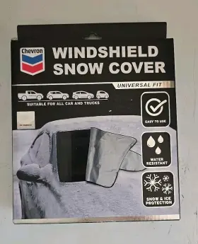 Chevron 781880853831 Car Windshield Snow Cover Sun Shade Winter Dust Rain Ice Frost Guard Protector