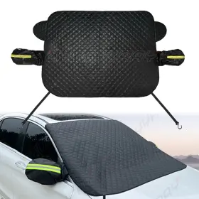 Chusyyray 957501019041 Car Windshield Cover Protector Winter Snow Rain Dust Frost Guard Uv Sun Shade