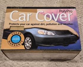 Classic Accessories 71142 Poly Pro Car Cover Fits Full Size Cars 191 Inch -210