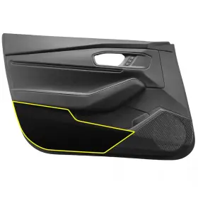 Alc-acrd23 Clearsurface Fits Honda Accord 2023 Anti Door Kick Guard Protection Decal Alcantara Film