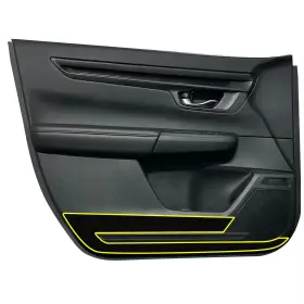 Alc-crv23 Clearsurface Fits Honda Cr-v 2023 Anti Kick Door Guard Decal Alcantara Film