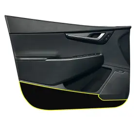 Alc-ev6 Clearsurface Fits Kia Ev6 2022 Anti Kick Door Guard Decal Alcantara Film