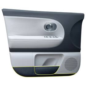 Clearsurface Alc-hi9-dr Fits Hyundai Ioniq 9 2026 Automotive Car Door Protection Suede Velvet Film