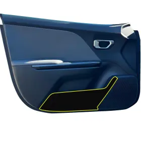 Alc-kkia4 Clearsurface Fits Kia K4 2025 Anti Kick Door Guard Decal Alcantara Film