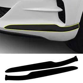Cd-ge80-bez-gls-blk Clearsurface Fits Genesis Gv80 Suv 2021-2024 Bezels Chrome Delete Decal Blackout Vinyl Film